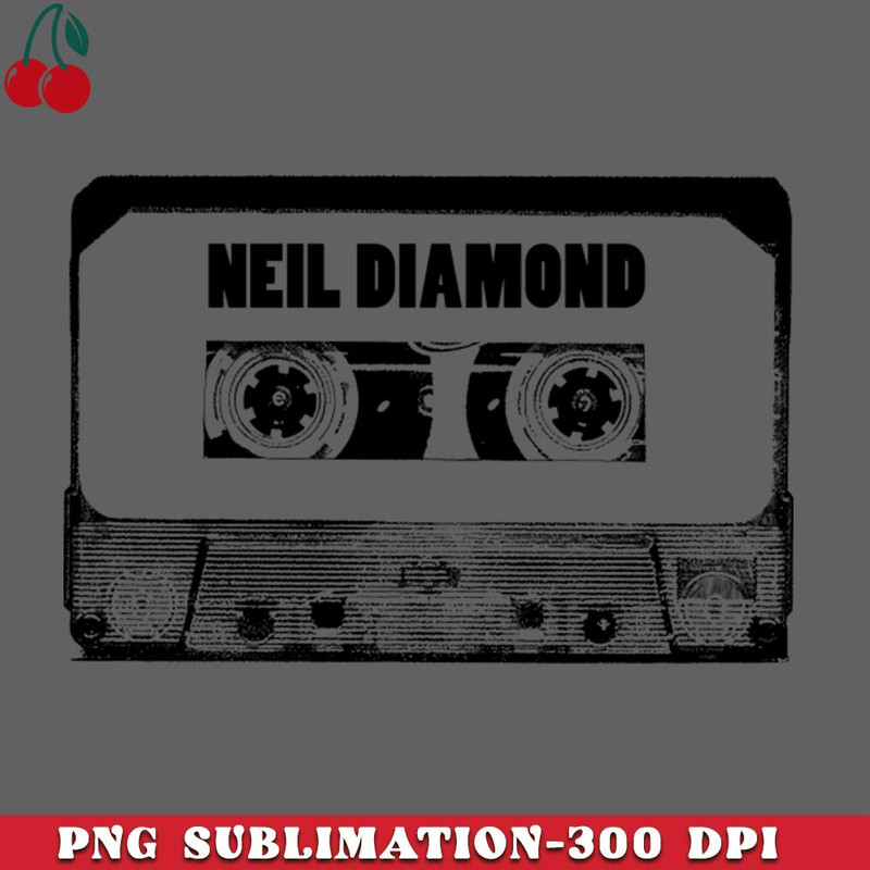 CL2612234448-Neil Diamond Cassette Tape PNG Download.jpg