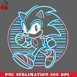 neon sonic png download