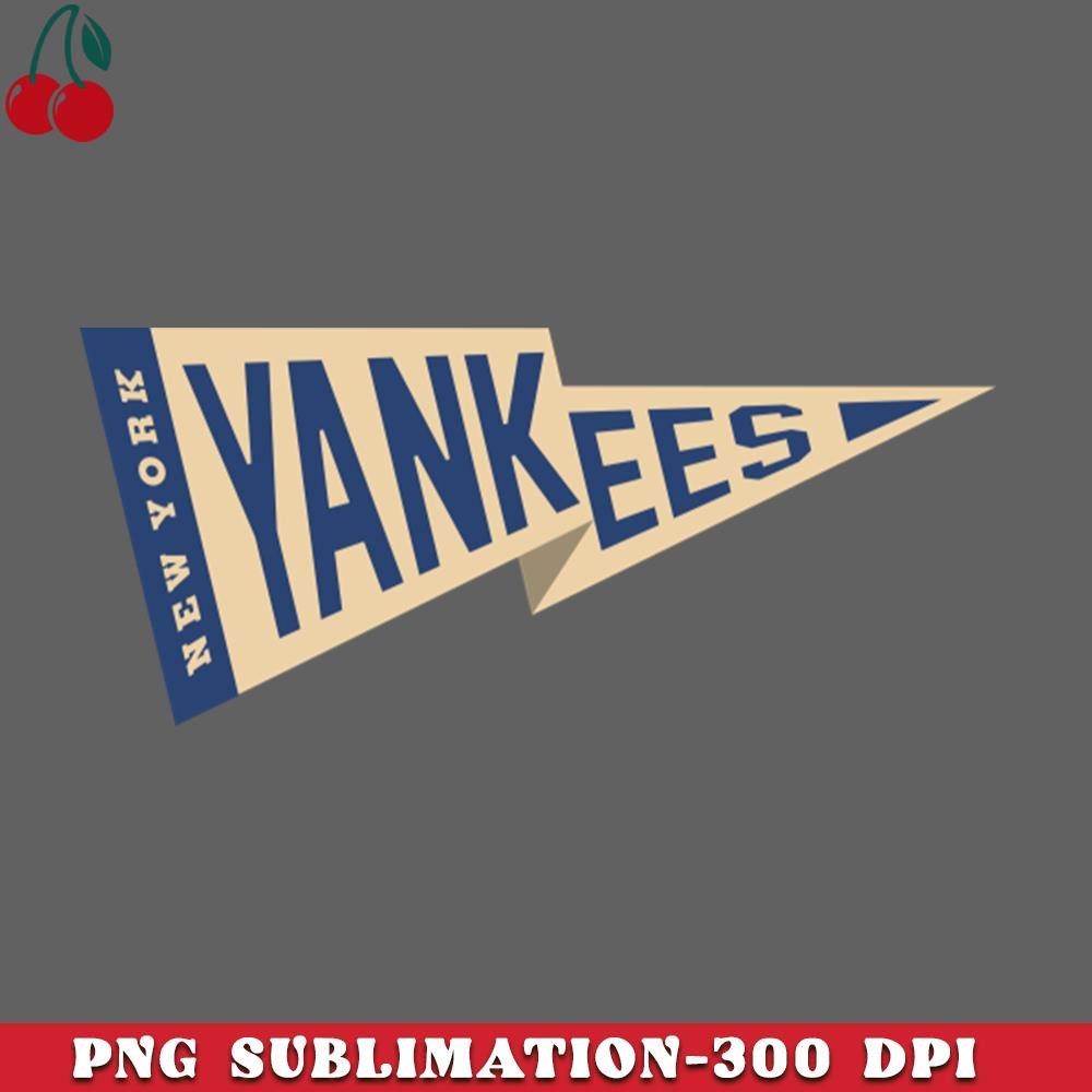 CL2612234688-New York Yankees Pennant by Buck Tee PNG Download.jpg