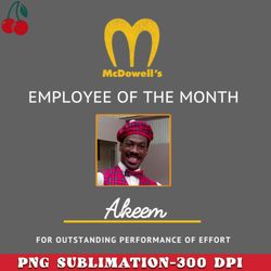 mcdowells  employee of the month png download