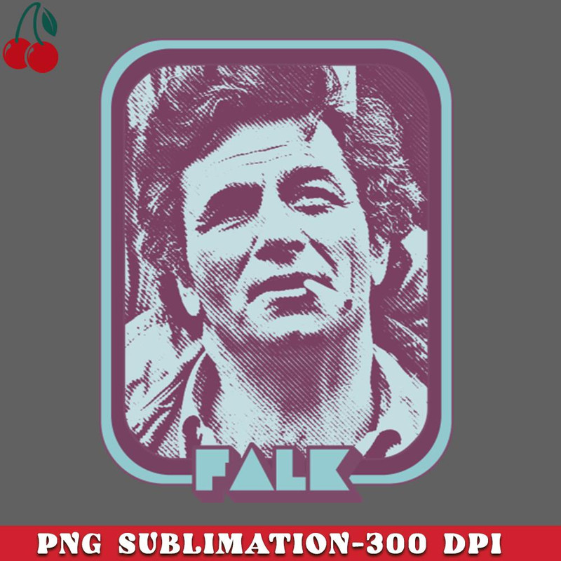 CL2612236247-Peter Falk Vintage Aesthetic Fan Art Design PNG Download.jpg
