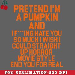 pretend im a pumpkin png download