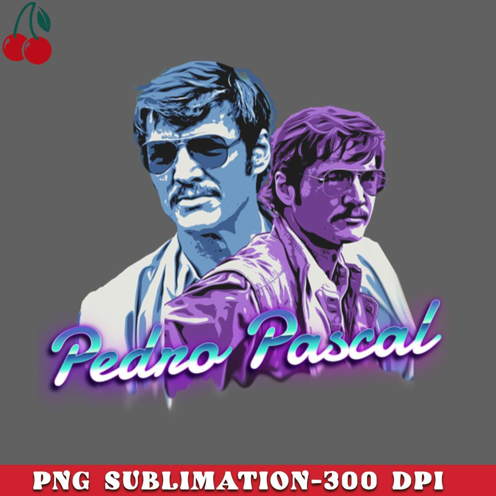 CL2612236116-pedro pascal retrowave fan art PNG Download.jpg