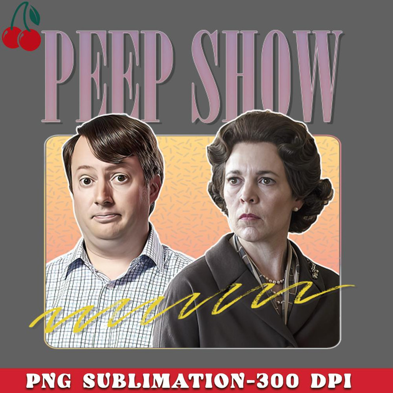 CL2612236157-Peep Show Meme Retro Fan Artwork PNG Download.jpg