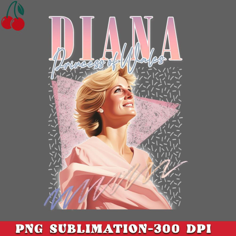 CL2612236917-Princess Diana s Retro Aesthetic Fan Design PNG Download.jpg