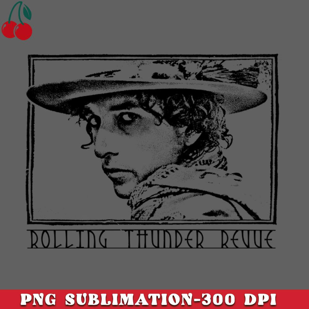 CL2612237660-Rolling Thunder Revue Vintage Faded Style Fan Design PNG Download.jpg