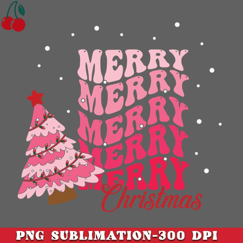 CL2612237170-Retro Pink Merry Christmas for women mom girls PNG Download.jpg