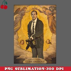 saint clark griswold  christmas vacation fan art png download