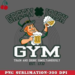 saint patricks day beer drinking workout leprechaun gym png download