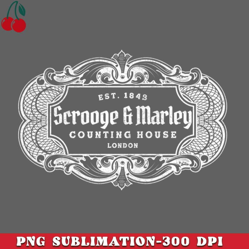 CL2612238594-Scrooge Marley Counting House London Est vintage logo PNG Download.jpg
