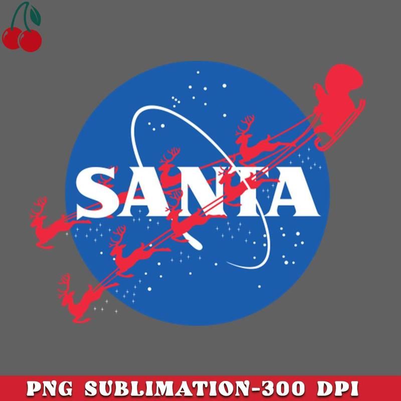 CL2612238258-Santa Claus Space Agency NASA Christmas Logo Parody PNG Download.jpg