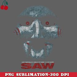 Saw Jigsaw Horror Classic PNG Download