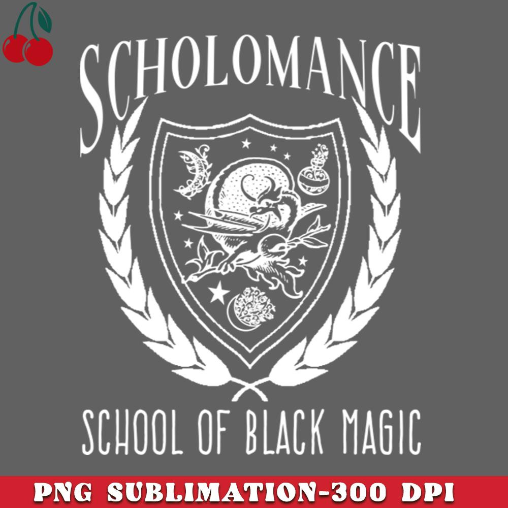 CL2612238500-SCHOLOMANCE School of Black Magic for Halloween PNG Download.jpg