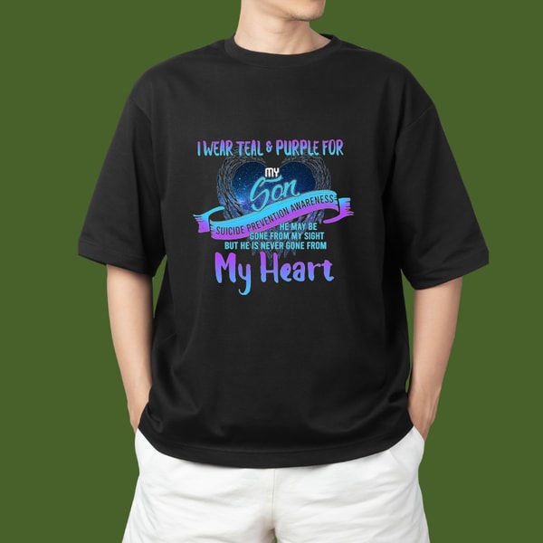 Suicide Prevention I Wear Teal 2Purple For My Son Suicide Prevention 32.png