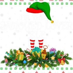 Dog Samoyed Matching Family Ugly Im The Samoyed Lover Elf Christmas