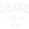Crane Texas TX Vintage Athletic Sports Design.png