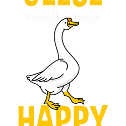 geese make me happy you not so much png t-shirt