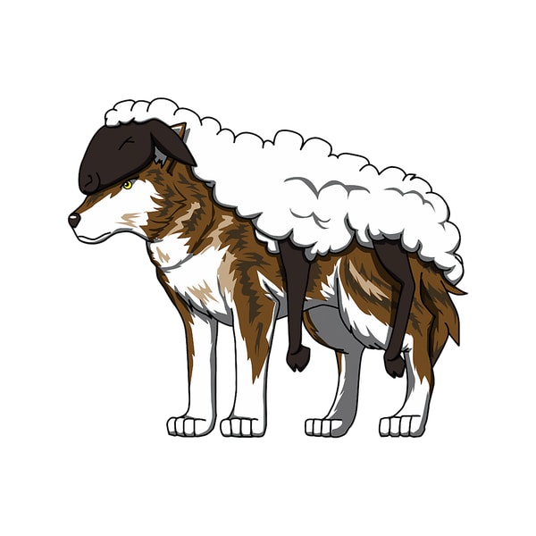 Wolf Sheep Camouflage Sheep Breeding Lamb.png