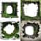 Breakthrough Wall Crack 3D Effect Border Frame Rock Cave Entrance Hole 3D Woodland Overlays Wild Fo 2