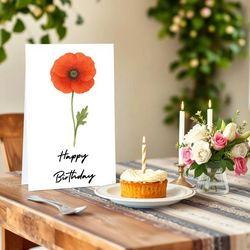 birth month flowers watercolor clipart png bundle watercolor floral pngs with transparent background digital download