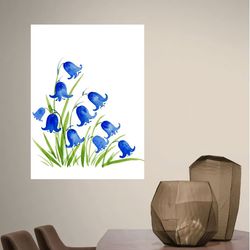 enchanted forest bluebells clipart transparent png flowers & wreaths printables for planners fairycore crafts wedding