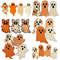 Coquette Halloween Ghosts PNG Bundle Cute Spooky Sublimation Craft Files Bows Lace Embroidery Flora 5
