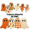 Fabric Ghosts PNG Clipart Bundle 30 Cute Spooky Halloween Fabric Texture Embroidery Ghosts TShirts 0
