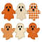 Fabric Ghosts PNG Clipart Bundle 30 Cute Spooky Halloween Fabric Texture Printable Ghosts TShirts M 8