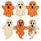 Fabric Ghosts PNG Clipart Bundle 30 Cute Spooky Halloween Fabric Texture Printable Ghosts TShirts M 11