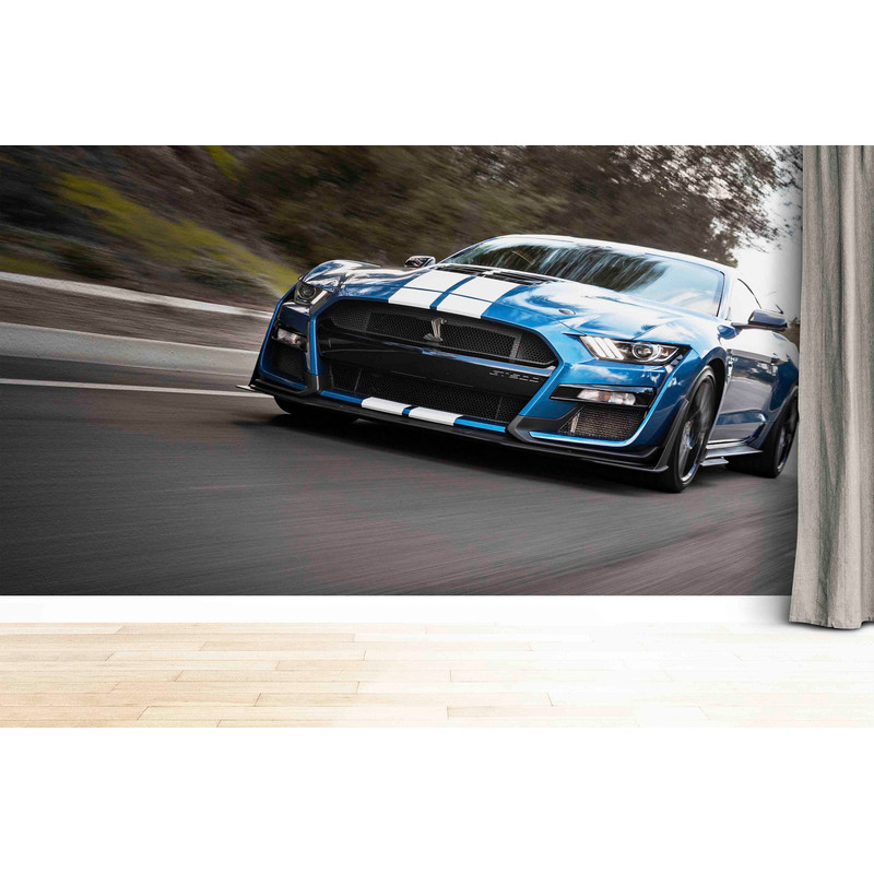 3d Wall Paper,Custom Wall Paper,Mustang Lover Gift Wall Print,Paper Wall ArtMustang Wall Mural,Ford Car Wall Decor,.jpg