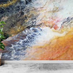abstract marble wall poster,wall paper peel and stick,3d wall paper,paper wall artabstract wall art,luxury marble wall m