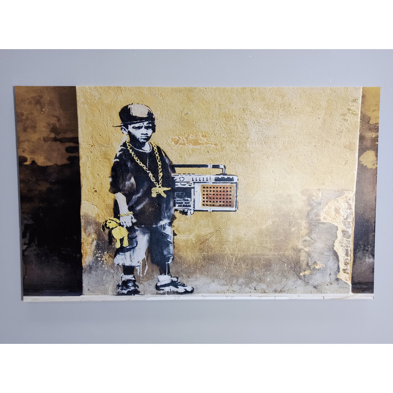 Painting Canvas Art, Banksy Boy Art Canvas, Hip Hop Banksy Wall Art, Hip Hop Graffiti Canvas Art, Best Dance Wall Art, Street Wall Art,.jpg