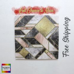 modern marble canvas, gray marble canvas, gold marble canvas, pink marble canvas, shimmery wall art, luxury marble art,