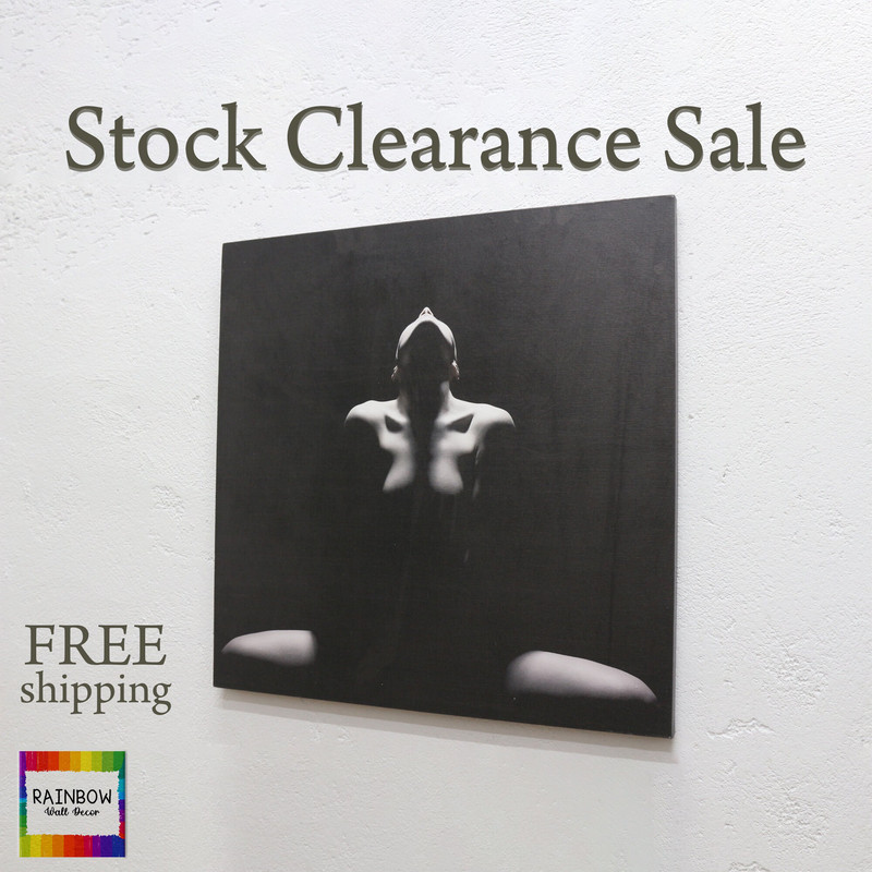 Naked Woman Canvas, Sensual Photo Table, Gift For Him, Erotic Woman Canvas, Sexy Woman Wall Art, Woman Nude Table, Mature,  28x28-70x70cm.jpg