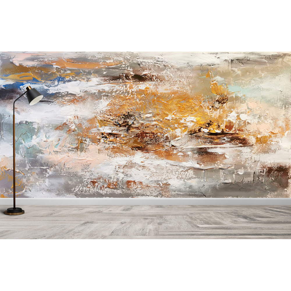 3D Origami, Wall Covering, 3D Printing Art, Gift Wallpaper, Brown And Gray Painting Wall Print, Brown Paper Art, Modern Wall Print,.jpg