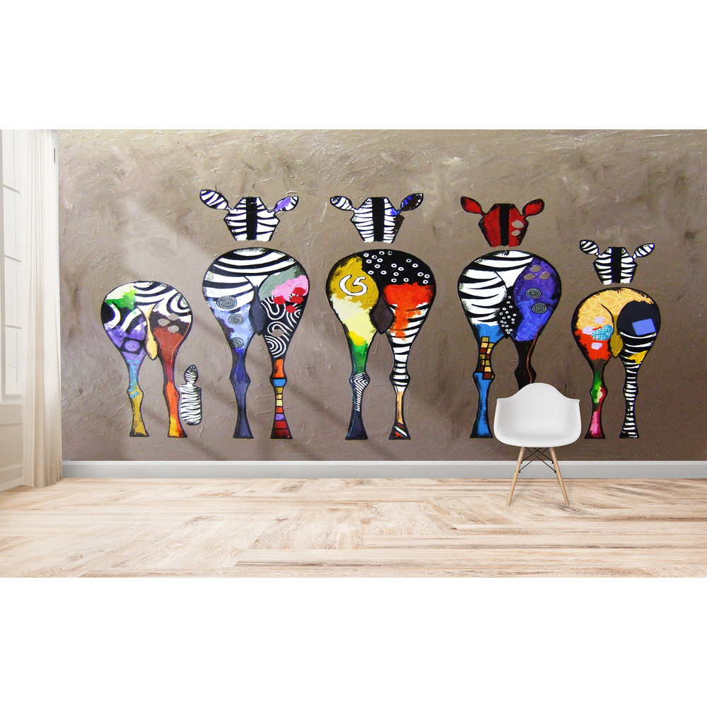 Banksy Zebra Wallpaper, Wallpaper Border, Graffiti Wallpaper, Animal Mural, Peel And Stick Wallpaper, Wall Poster, Banksy Wall Paper,.jpg