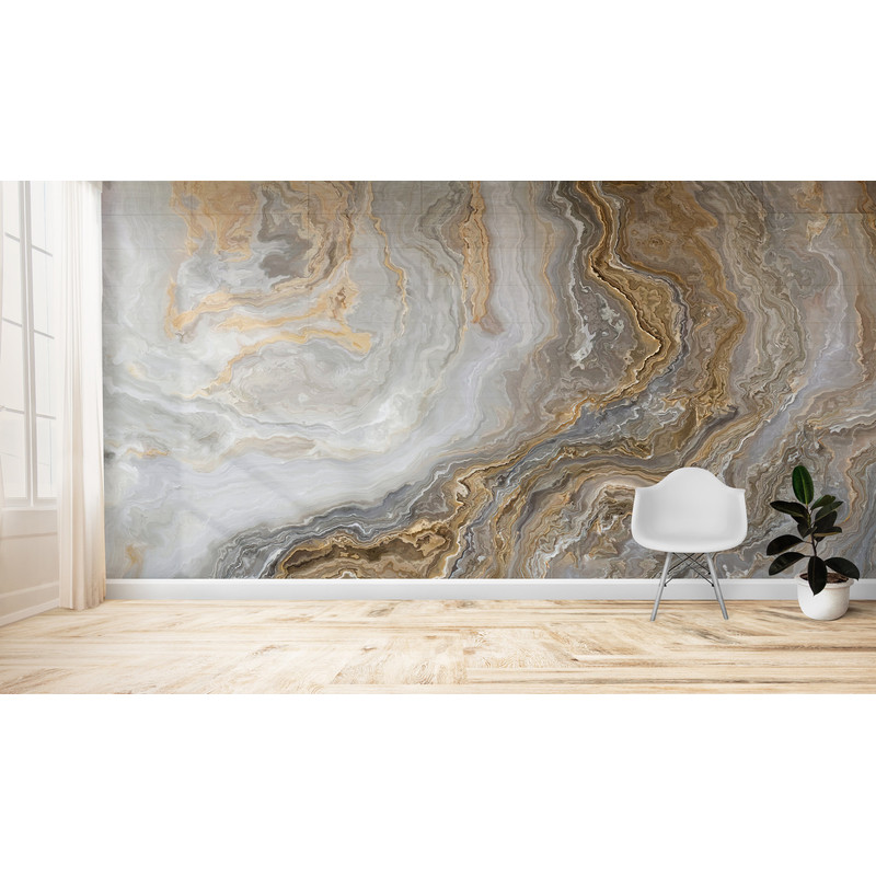 3D Paper Wall Art, Do It Yourself, Printable Wall Art, Gift For Him, Beige And Brown Marble Wall Poster, Soft Tones Marble Paper Craft,.jpg