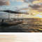 3D Wallpaper, Wallpaper Peel And Stick, Paper Anniversary, Seascape Wall Paper, Landscape Wall Mural, Boat on the Sea Landscape Wallpaper,.jpg