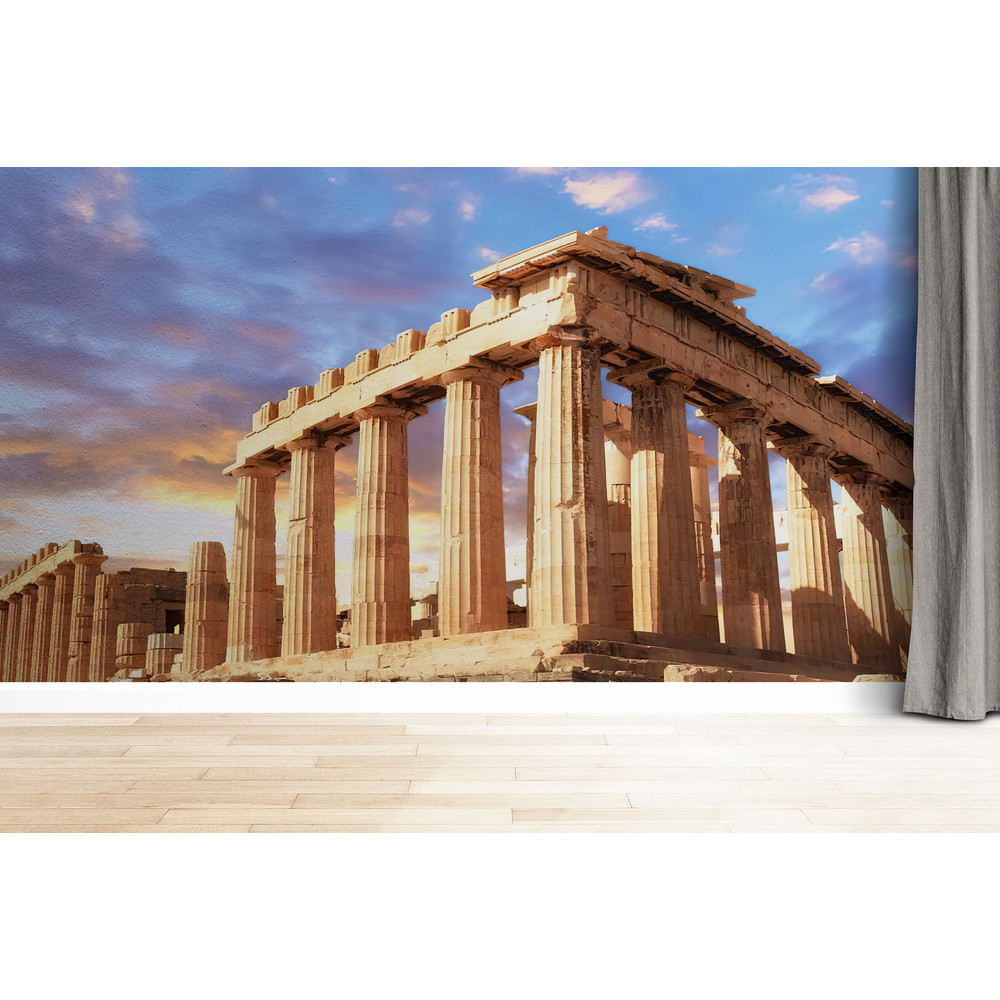 Acropolis of Athens Digital Paper, Paper Crafts, UNESCO Wall Art, Greek Wall Mural, View Wall Decals, Paper Cutting Art, Office Wallpaper,.jpg