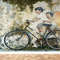3D Paper Art, Wallpaper Patent, 3D Wall Art, Housewarming Gift, Children On Bike Graffiti Mural, Penang Malaysia Wall Paper, Man Cave Decor,.jpg