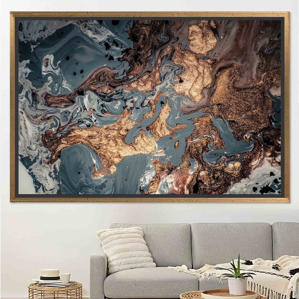 Alcohol Ink Glass Wall, Contemporary Stained Glass Printing, Tempered Glass, Shimmery Marble Canvas, Housewarming Gift Wall Art, Home Decor,.jpg