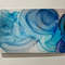 Alcohol Ink Printed,  Blue Marble Glass Wall Art, Abstract Marble Glass Panel, Canvas Wall Art Poster, Personalized Gift For Mom Wall Decor,.jpg