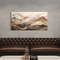 Brown Beige Wall Art, Abstract Marble Mountain Landscape Painting Canvas Print, Long Horizontal Living Room Bedroom Decor Ready To Hang.jpg