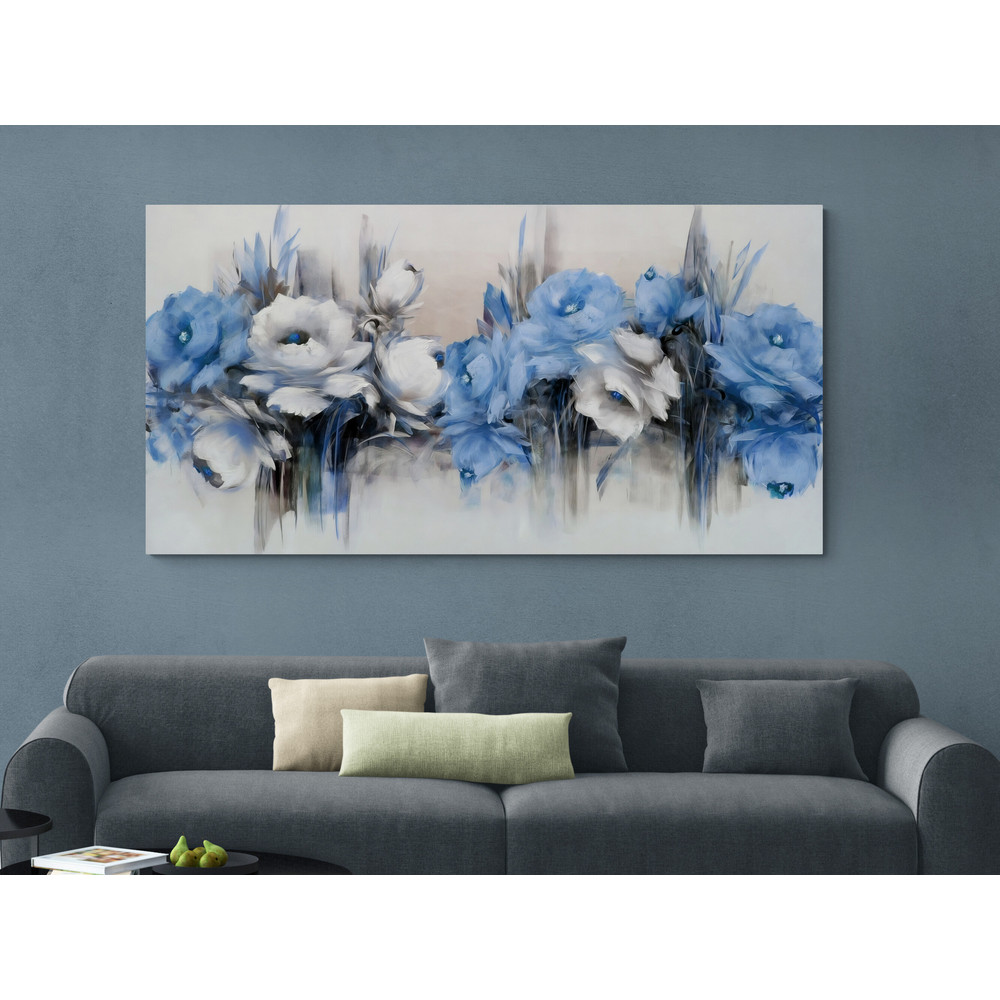 Floral Print Canvas Brings Spring to Your Living Room, Especially ideal for gift selection for him or her.jpg