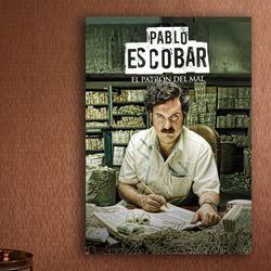 kingpin of cartagena,pablo escobar, cartel, crime drama, colombian history, kingpin, narco series, tv show poster, drama