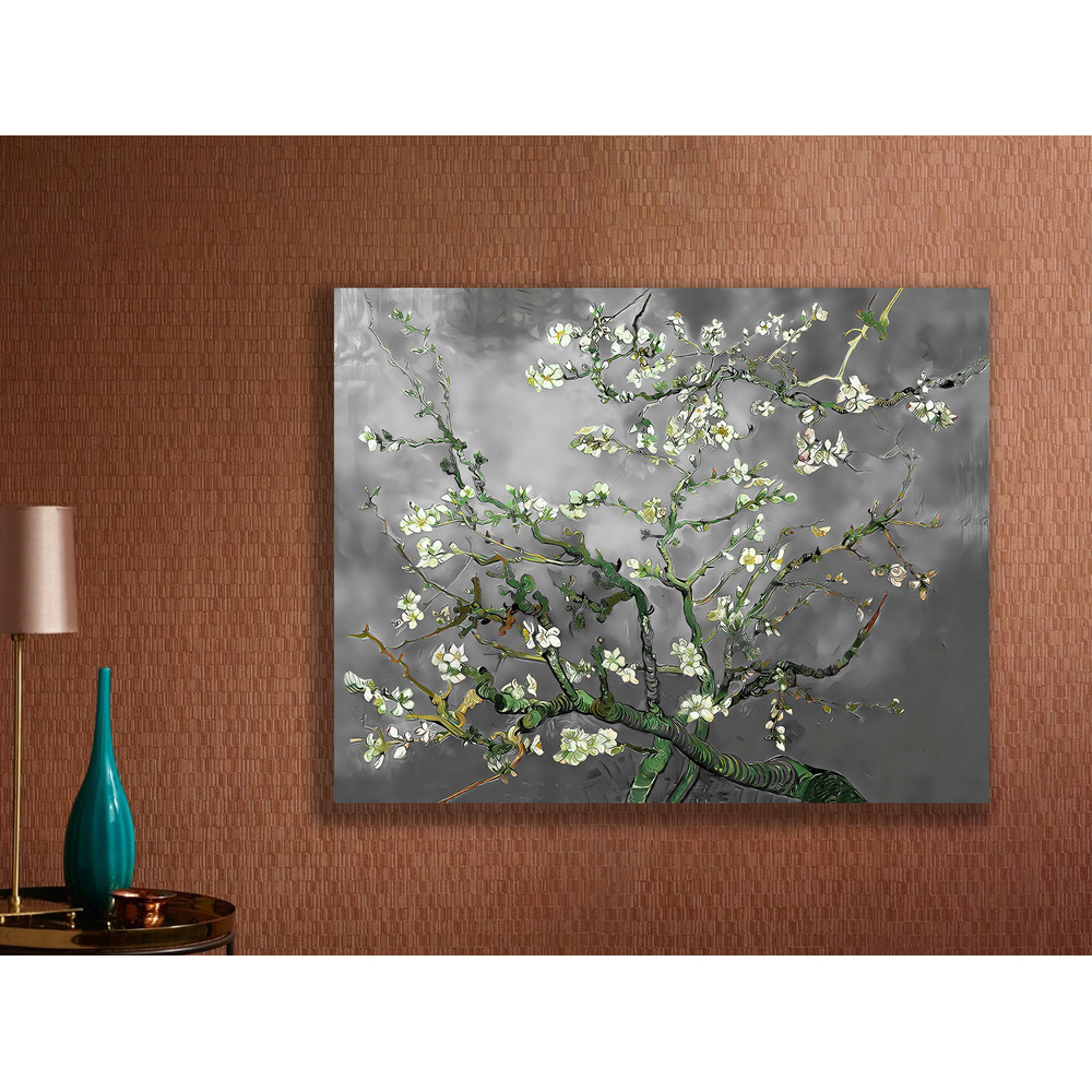 Ethereal Blossoms,Botanical, Lush, Vibrant, Atmospheric, Artistic, Decorative, Grey backdrop, Delicate petals, Branches, Seasona.jpg