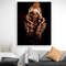 Gilded Gaze,Gilded Art, Intense Stare, Golden Mystery, Elegant Decor, Modern Canvas Print, Dramatic Contrast, Artistic Expression.jpg