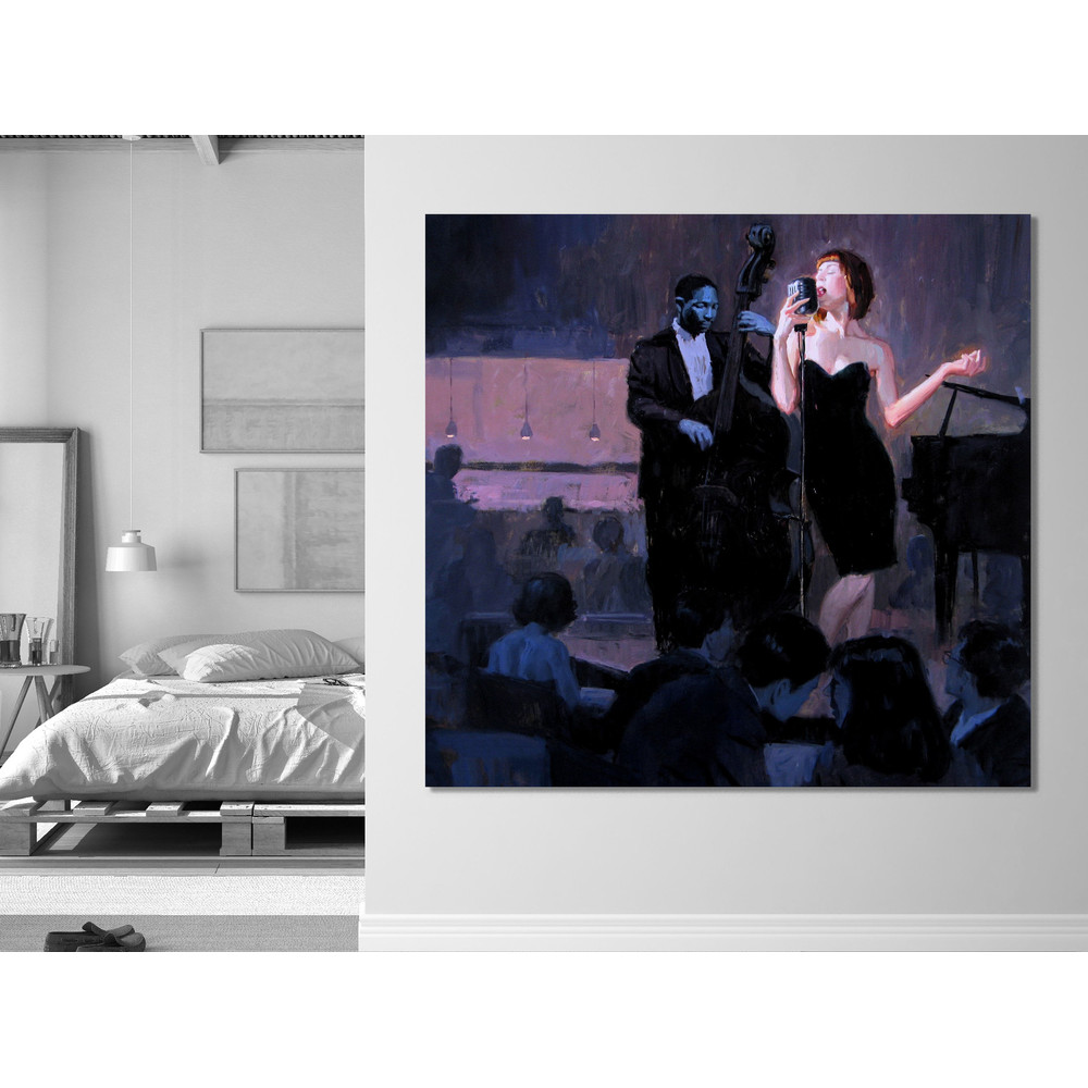 Jazz Night Serenade,Jazz, Live Music, Vocalist, Bassist, Nightclub, Sultry, Ambient, Performance, Audience, Purple Hues, Artistic.jpg