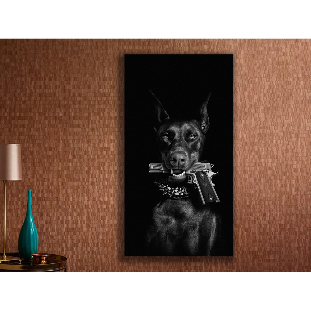 Guardian's Dilemma,Stark, Thought-provoking, Detailed portrayal, Contemporary art, Bold statement, Intrigue, Power, Responsibility.jpg