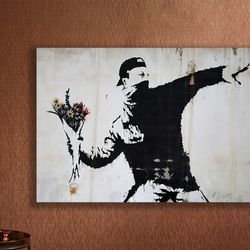 floral dissent,floral force, beauty in defiance, monochrome magic, modern masterpiece, culture clash, wall of wisdom,gru